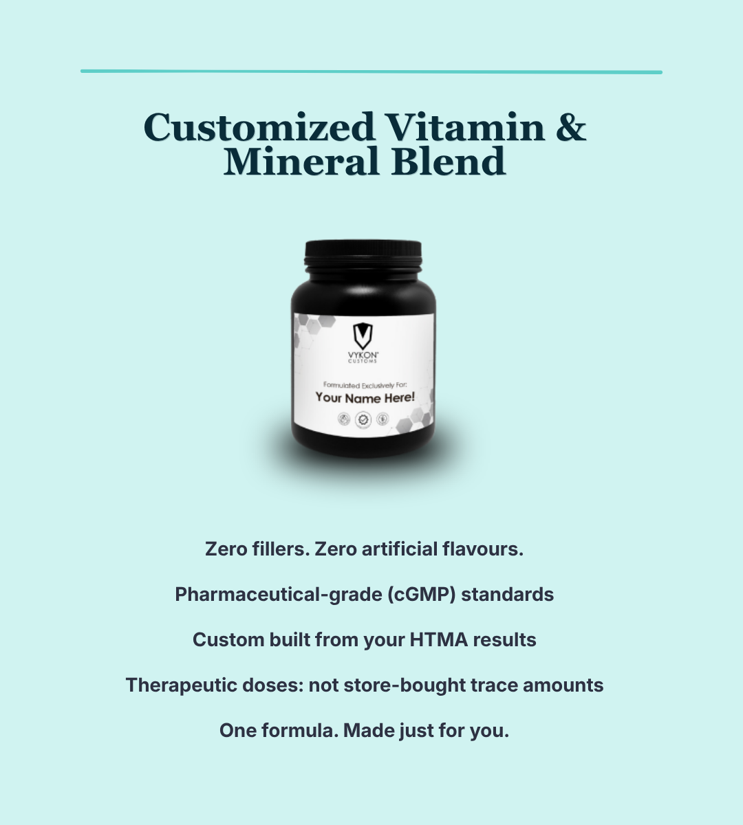 HTMA & Custom Mineral Support - 5 month Youth